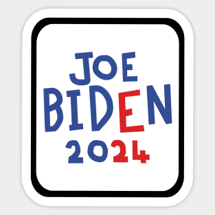 Joe Biden 2024 for President Sticker